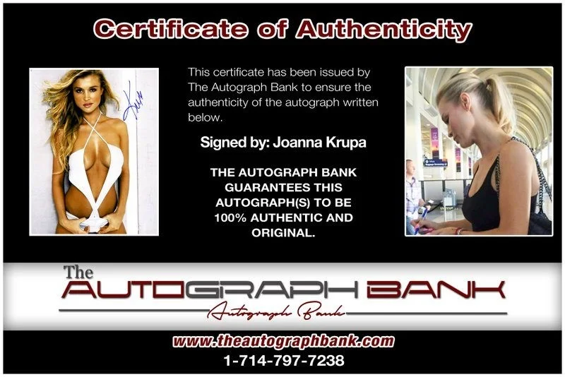 Joanna Krupa — Joanna Krupa authentic signed celebrity 10x15 photo W/Cert Autographed Y9, image 2