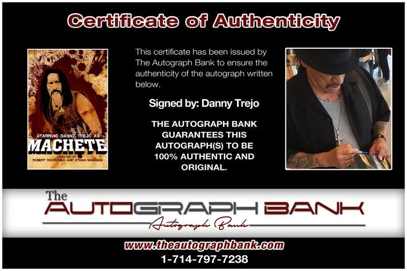 Danny Trejo — Danny Trejo authentic signed celebrity 10x15 photo W/Cert Autographed Y13, image 2