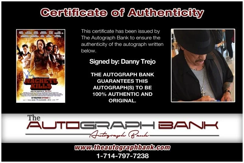 Danny Trejo — Danny Trejo authentic signed celebrity 10x15 photo W/Cert Autographed Y23, image 2