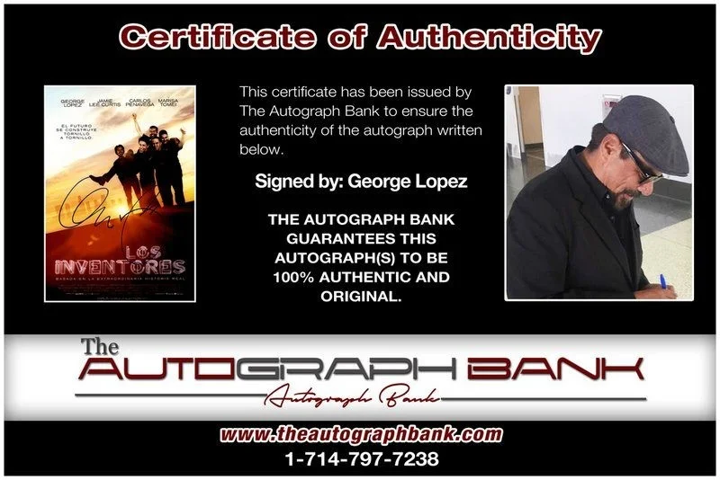 George Lopez — George Lopez authentic signed celebrity 10x15 photo W/Cert Autographed Y11, изображение 2