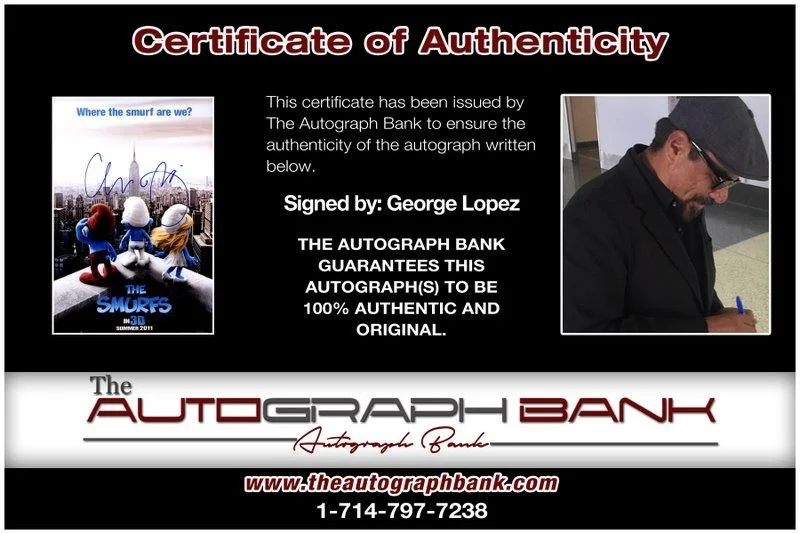 George Lopez — George Lopez authentic signed celebrity 10x15 photo W/Cert Autographed Y6, изображение 2