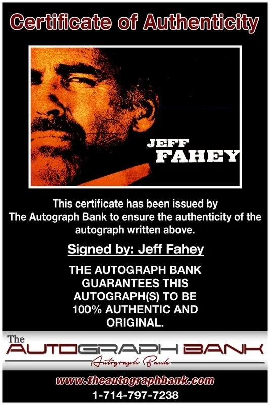 Jeff Fahey — Jeff Fahey authentic signed celebrity 10x15 photo W/Cert Autographed Y2, изображение 2