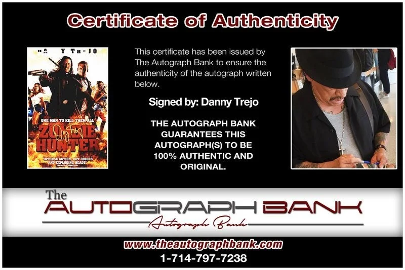 Danny Trejo — Danny Trejo authentic signed celebrity 10x15 photo W/Cert Autographed Y4, изображение 2