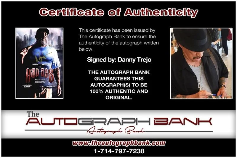 Danny Trejo — Danny Trejo authentic signed celebrity 10x15 photo W/Cert Autographed Y9, изображение 2