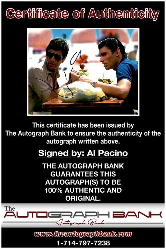 Al Pacino — Al Pacino authentic signed celebrity 10x15 photo W/Certificate Autographed (Y9), изображение 2
