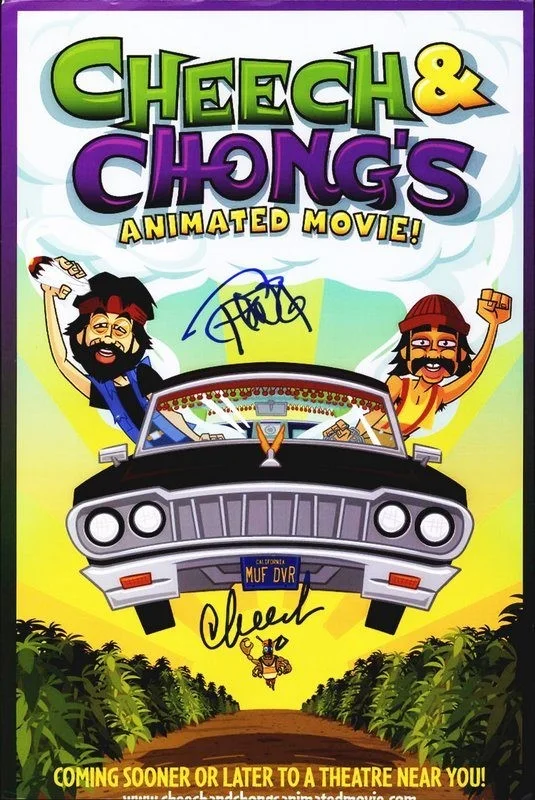 Cheech & Chong — Cheech & Chong authentic signed celebrity 10x15 photo W/Cert Autographed Y3