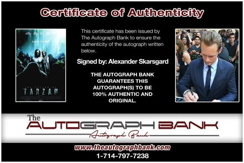 Alexander Skarsgard — Alexander Skarsgard authentic signed celebrity 10x15 photo W/Cert Autographed Y1, image 2