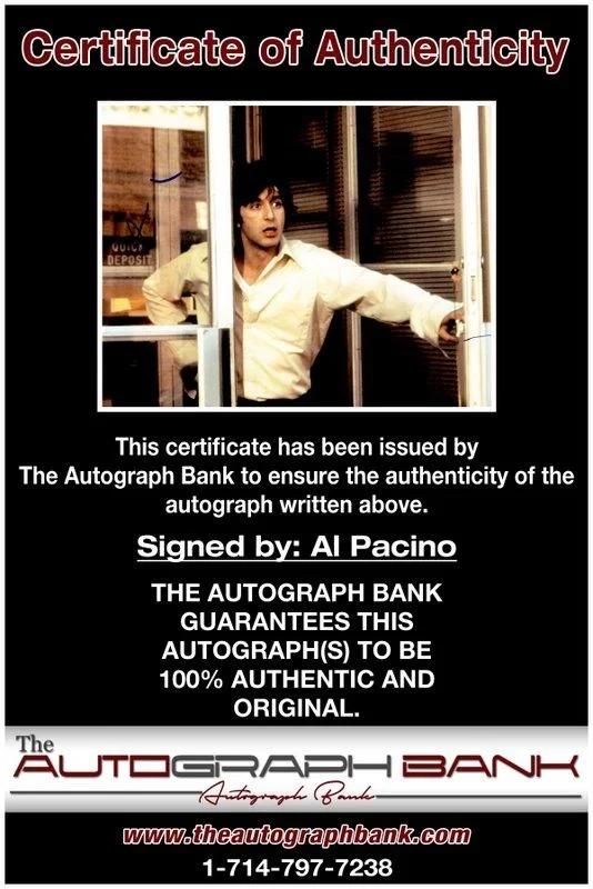 Al Pacino — Al Pacino authentic signed celebrity 10x15 photo W/Certificate Autographed (Y2), изображение 2
