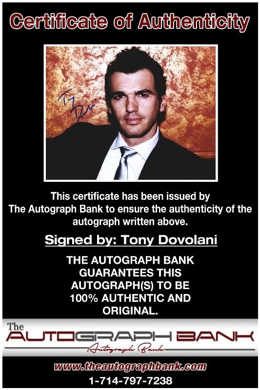 Tony Dovolani — Tony Dovolani authentic signed celebrity 8X10 photo W/Cert Autographed 132716a1, image 2