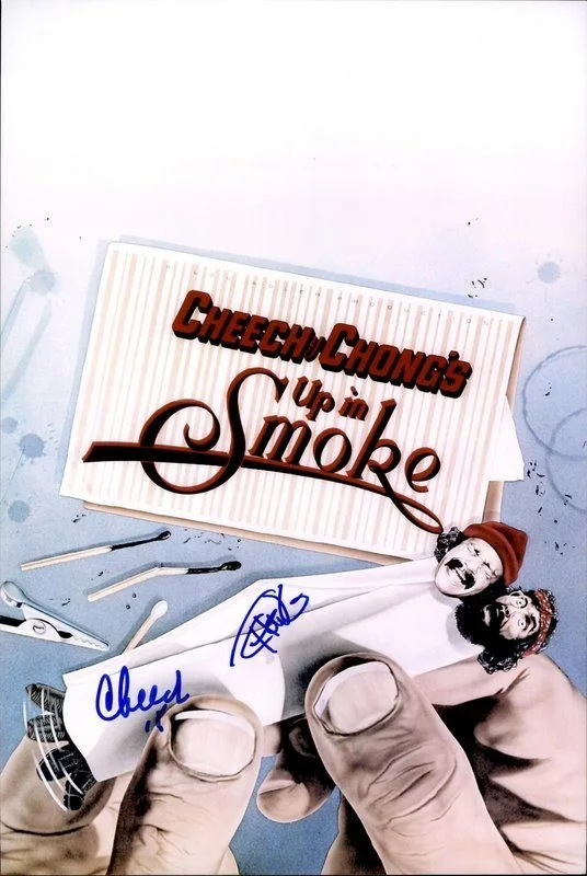Cheech & Chong — Cheech & Chong authentic signed celebrity 10x15 photo W/Cert Autographed Y10