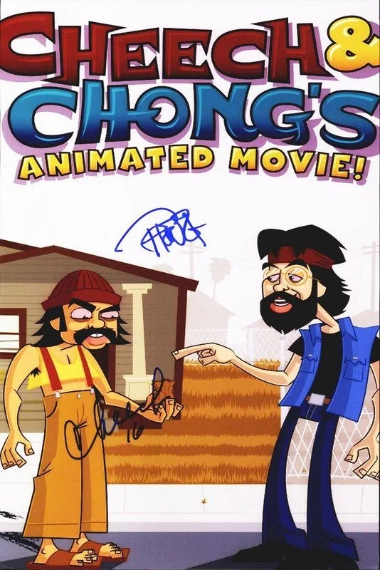 Cheech & Chong — Cheech & Chong authentic signed celebrity 10x15 photo W/Cert Autographed Y2