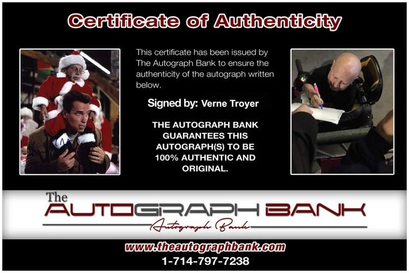 Verne Troyer — Verne Troyer signed celebrity 8x10 photo W/Cert Autograph 0760, image 2