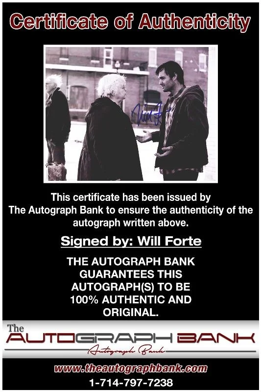 Will Forte — Will Forte authentic signed celebrity 8X10 photo W/Cert Autographed 132716e1, изображение 2