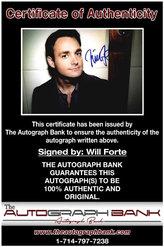 Will Forte — Will Forte authentic signed celebrity 8X10 photo W/Cert Autographed 132716g1, изображение 2
