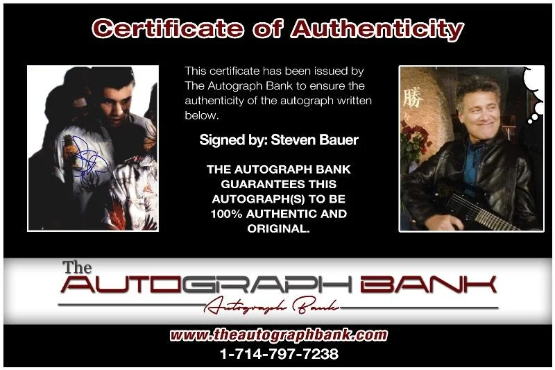 Steven Bauer — Steven Bauer authentic signed celebrity 8x10 photo W/Cert Autographed 132716m1, изображение 2