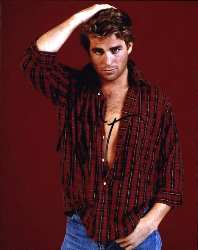 Ted Mcginley — Ted Mcginley signed celebrity 8x10 photo W/Cert Autograph 0727