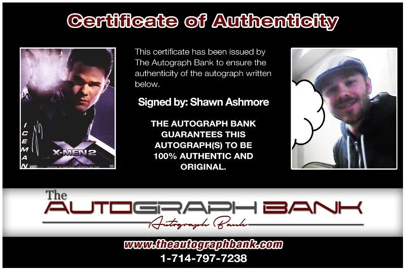 Shawn Ashmore — Shawn Ashmore authentic signed celebrity 8x10 photo W/Cert Autographed 132716h1, изображение 2