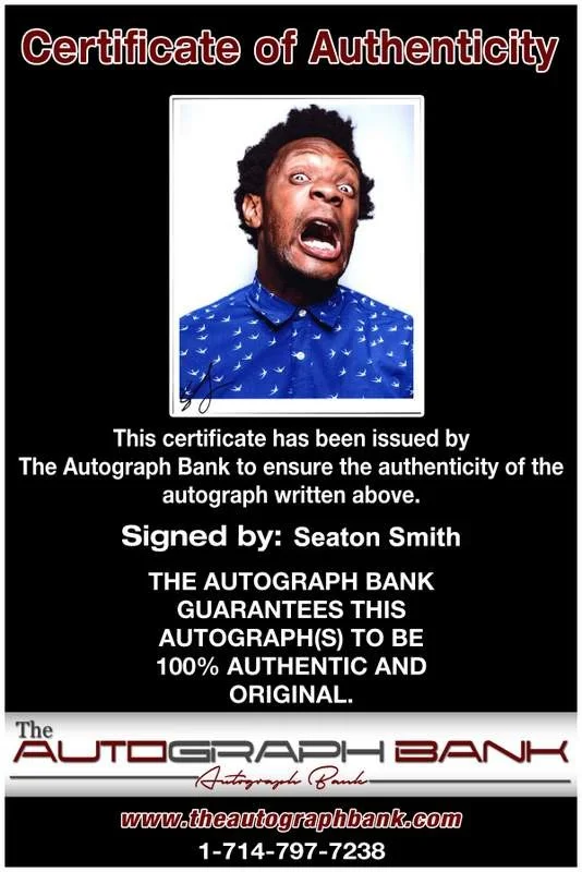 Seaton Smith — Seaton Smith signed celebrity 8x10 photo W/Cert Autograph 0675, image 2