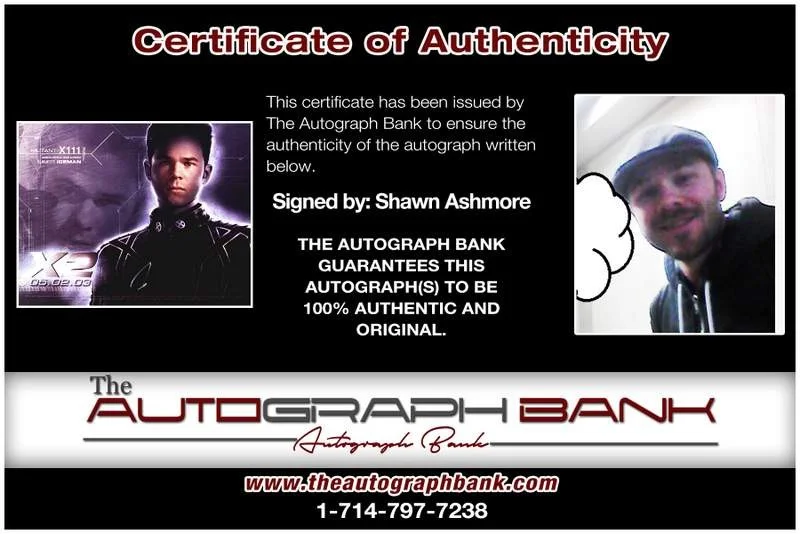 Shawn Ashmore — Shawn Ashmore authentic signed celebrity 8x10 photo W/Cert Autographed A0003, изображение 2