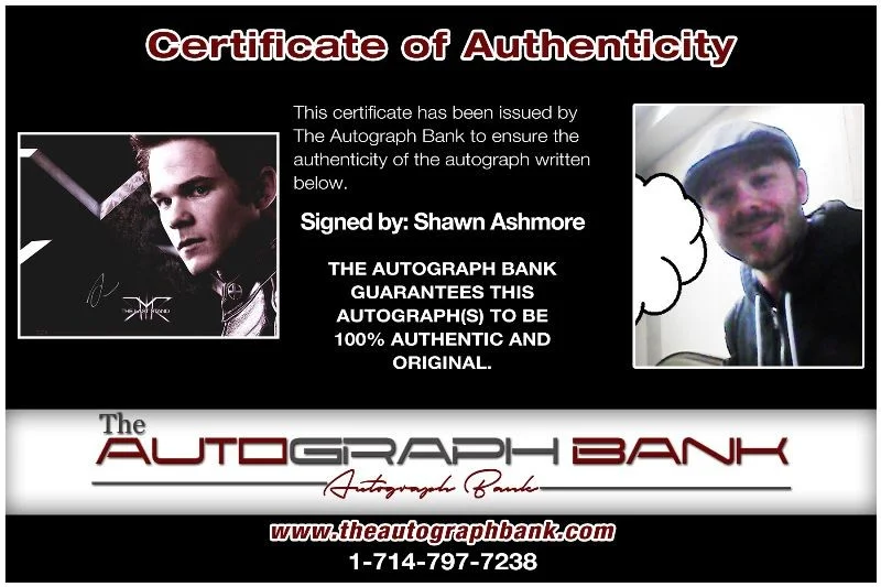 Shawn Ashmore — Shawn Ashmore authentic signed celebrity 8x10 photo W/Cert Autographed 132716d1, изображение 2