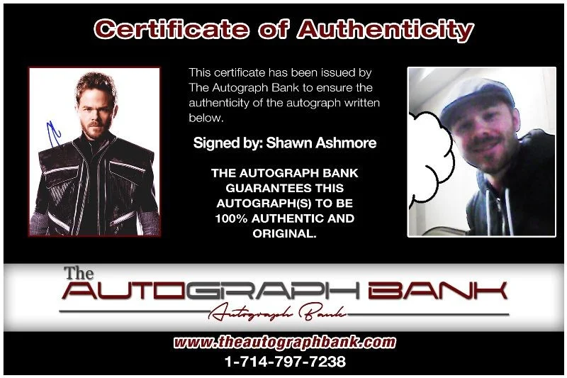 Shawn Ashmore — Shawn Ashmore authentic signed celebrity 8x10 photo W/Cert Autographed 132716b1, изображение 2