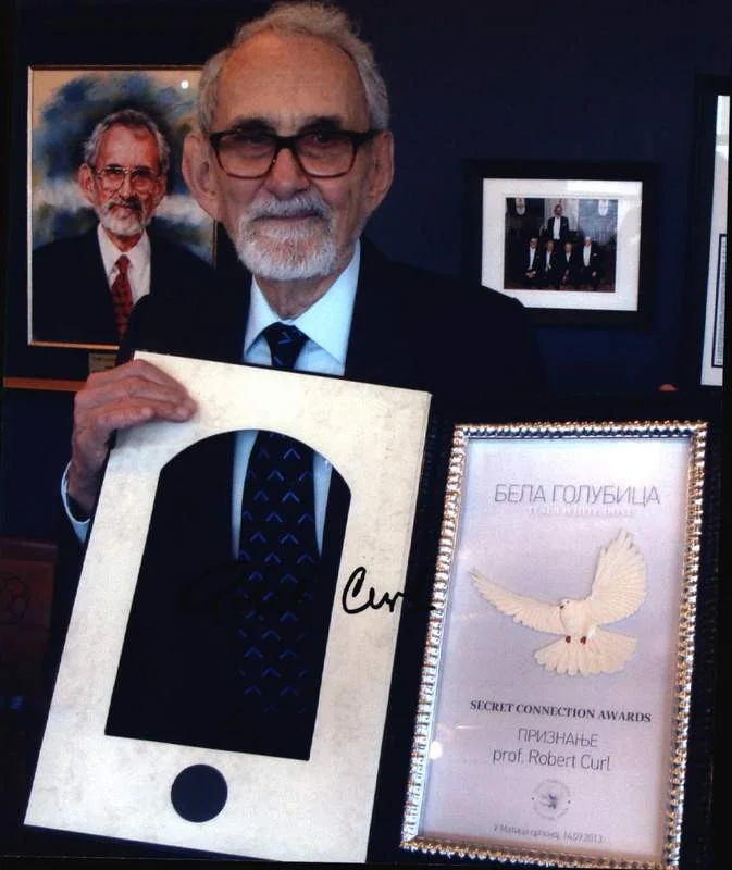 Robert Curl — Robert Curl signed celebrity 8x10 photo W/Cert Autograph 0630