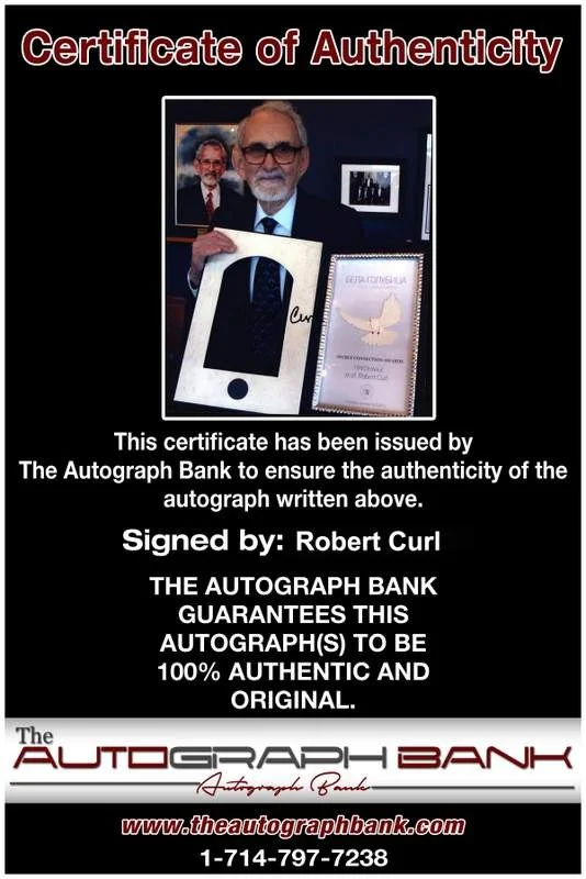 Robert Curl — Robert Curl signed celebrity 8x10 photo W/Cert Autograph 0630, изображение 2