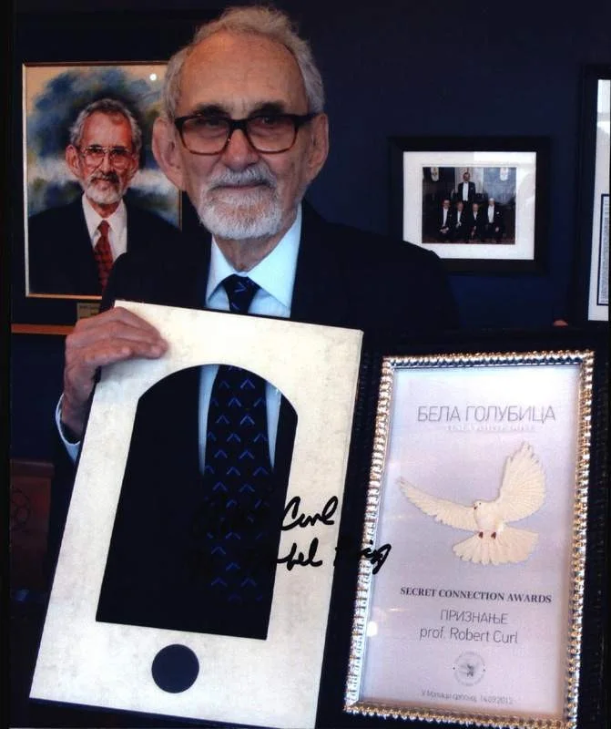 Robert Curl — Robert Curl signed celebrity 8x10 photo W/Cert Autograph 0634