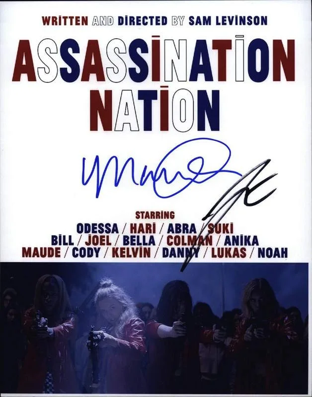 Sam-Levinson Manu-Gargi — Sam-Levinson Manu-Gargi signed celebrity 8x10 photo W/Cert Autograph 0002