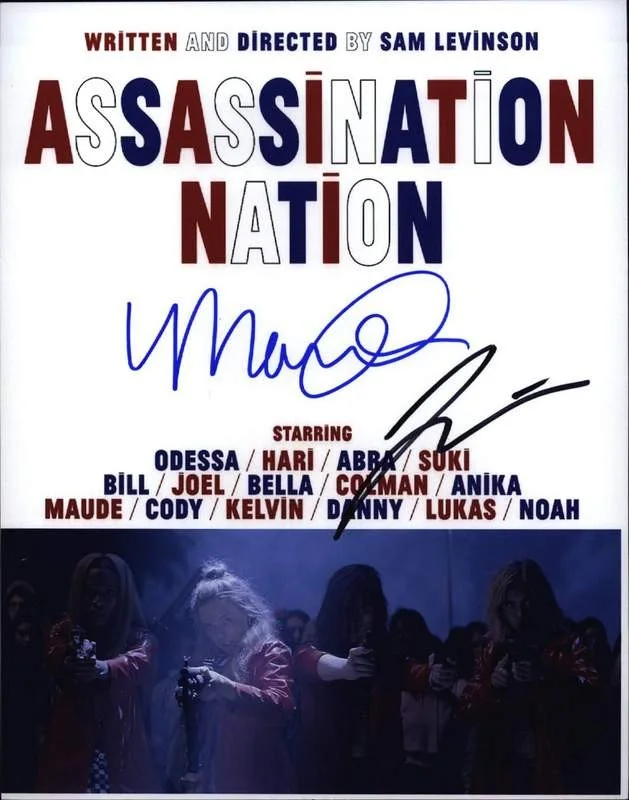 Sam-Levinson Manu-Gargi — Sam-Levinson Manu-Gargi signed celebrity 8x10 photo W/Cert Autograph 0004