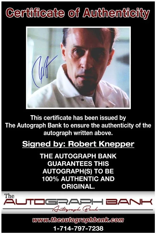 Robert Knepper — Robert Knepper authentic signed celebrity 8x10 photo W/Cert Autographed 132716c1, изображение 2