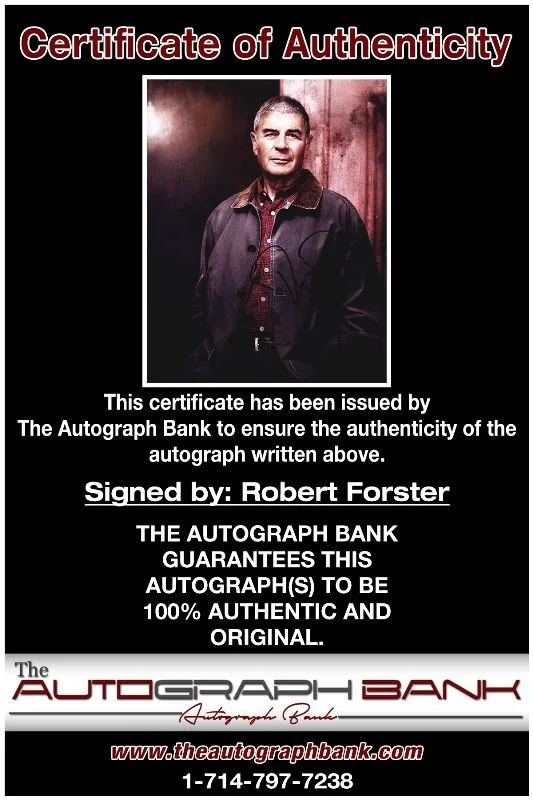 Robert Forster — Robert Forster authentic signed celebrity 8x10 photo W/Cert Autographed 132716b1, изображение 2