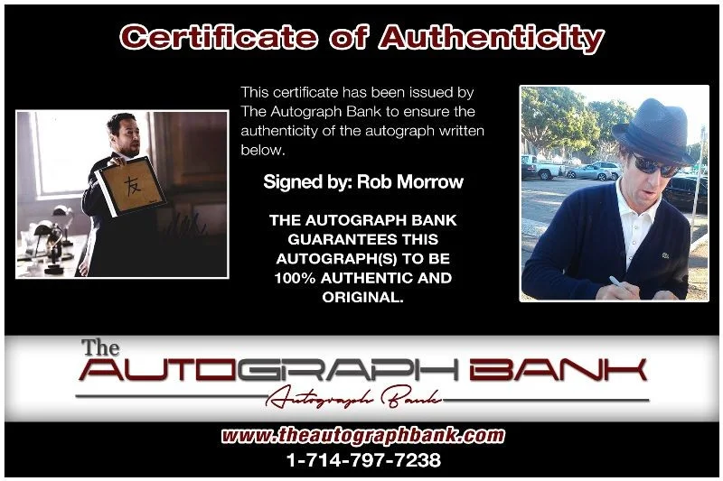 Rob Morrow — Rob Morrow authentic signed celebrity 8x10 photo W/Cert Autographed 132716a1, изображение 2