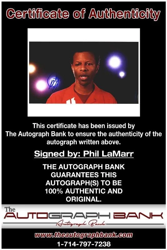 Phil LaMarr — Phil LaMarr authentic signed celebrity 8x10 photo W/Cert Autographed 132716a1, image 2