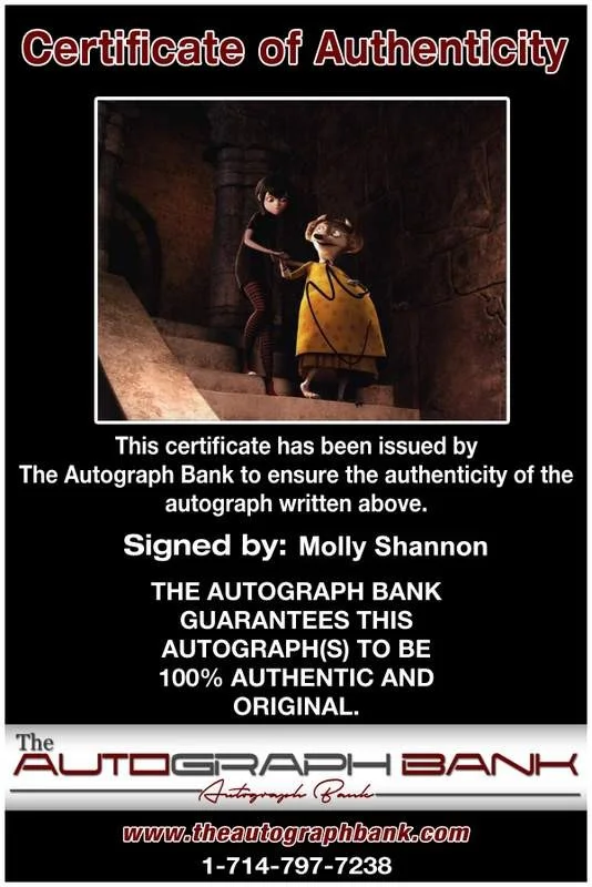 Molly Shannon — Molly Shannon signed celebrity 8x10 photo W/Cert Autograph 0001, image 2