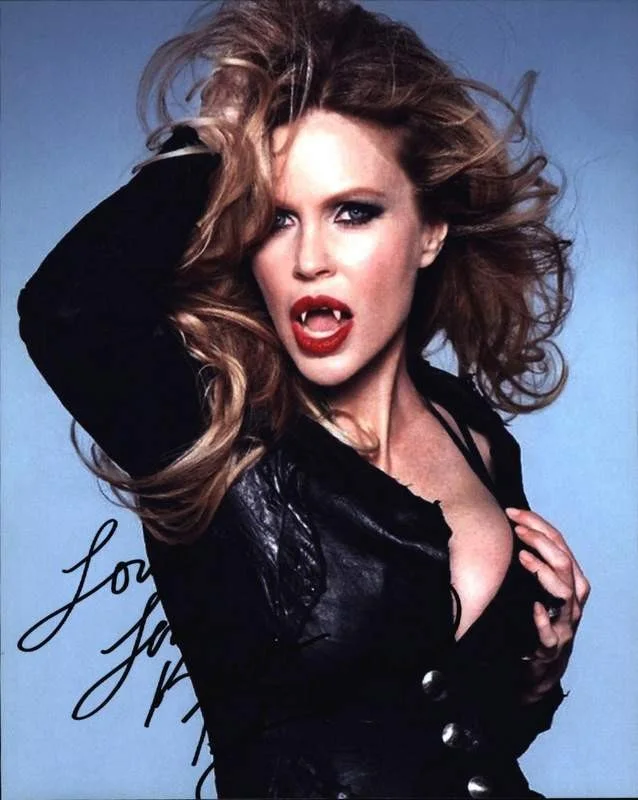 Kristin Bauer — Kristin Bauer signed celebrity 8x10 photo W/Cert Autograph 0439
