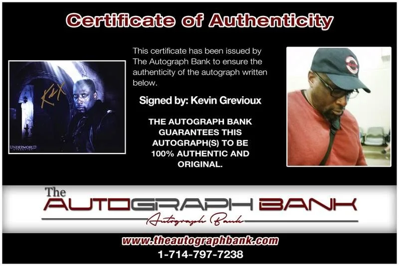 Kevin Grevioux — Kevin Grevioux authentic signed celebrity 8x10 photo W/Cert Autographed A0002, изображение 2