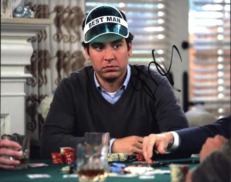 Josh Radnor — Josh Radnor signed celebrity 8x10 photo W/Cert Autograph 0391