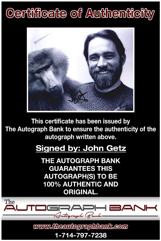 John Getz — John Getz authentic signed celebrity 8x10 photo W/Cert Autographed 132716a1, изображение 2