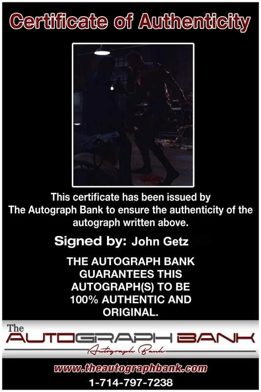 John Getz — John Getz signed celebrity 8x10 photo W/Cert Autograph 0350, image 2