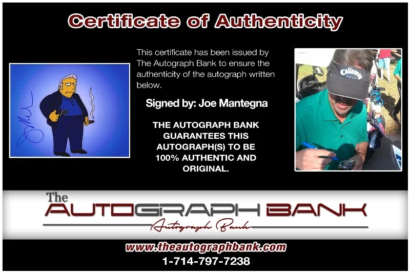 Joe Mantegna — Joe Mantegna authentic signed celebrity 8x10 photo W/Cert Autographed 132716g1, image 2