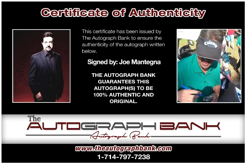 Joe Mantegna — Joe Mantegna authentic signed celebrity 8x10 photo W/Cert Autographed 132716a1, image 2