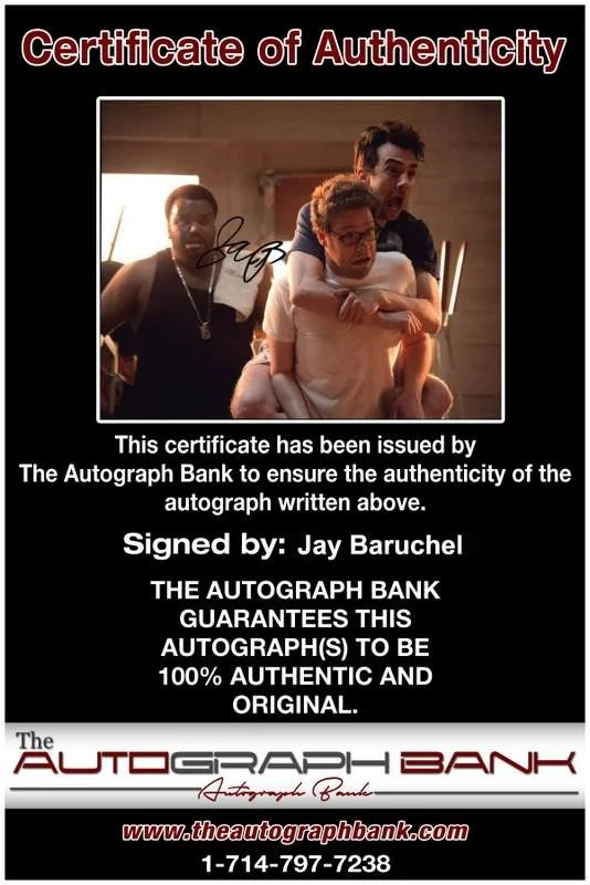 Jay Baruchel — Jay Baruchel signed celebrity 8x10 photo W/Cert Autograph 0291, изображение 2