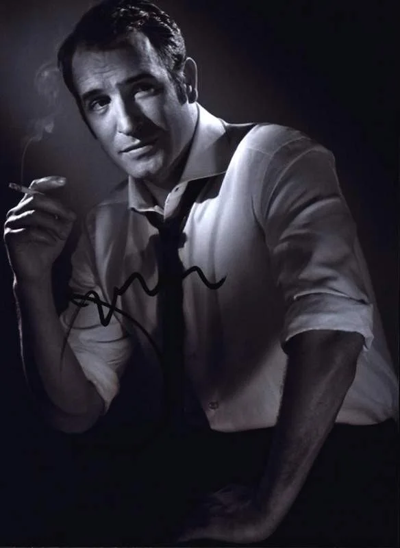 Jean Dujardin — Jean Dujardin signed celebrity 8x10 photo W/Cert Autograph 0294
