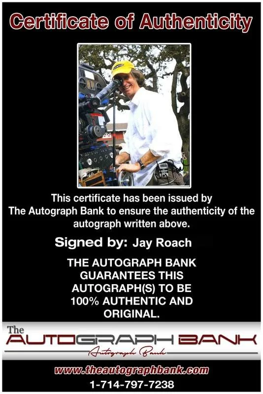 Jay Roach — Jay Roach signed celebrity 8x10 photo W/Cert Autograph 0178, image 2