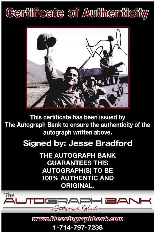 Jesse Bradford — Jesse Bradford authentic signed celebrity 8x10 photo W/Cert Autographed 132716a1, изображение 2