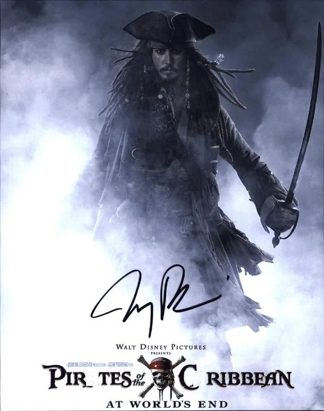 Jerry Bruckheimer — Jerry Bruckheimer signed celebrity 8x10 photo W/Cert Autograph 0312