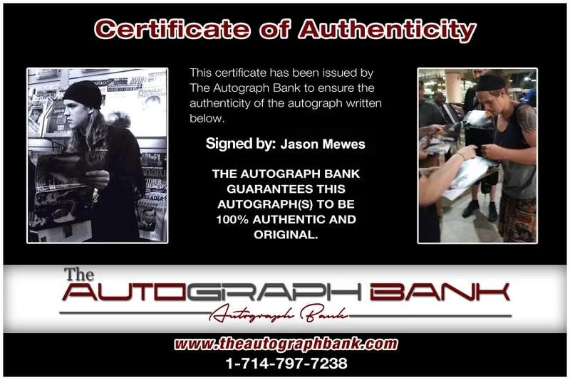 Jason Mewes — Jason Mewes signed celebrity 8x10 photo W/Cert Autograph 0289, изображение 2