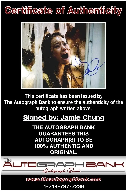 Jamie Chung — Jamie Chung authentic signed celebrity 8x10 photo W/Cert Autographed 132716a1, изображение 2