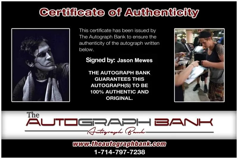 Jason Mewes — Jason Mewes signed celebrity 8x10 photo W/Cert Autograph 0173, изображение 2